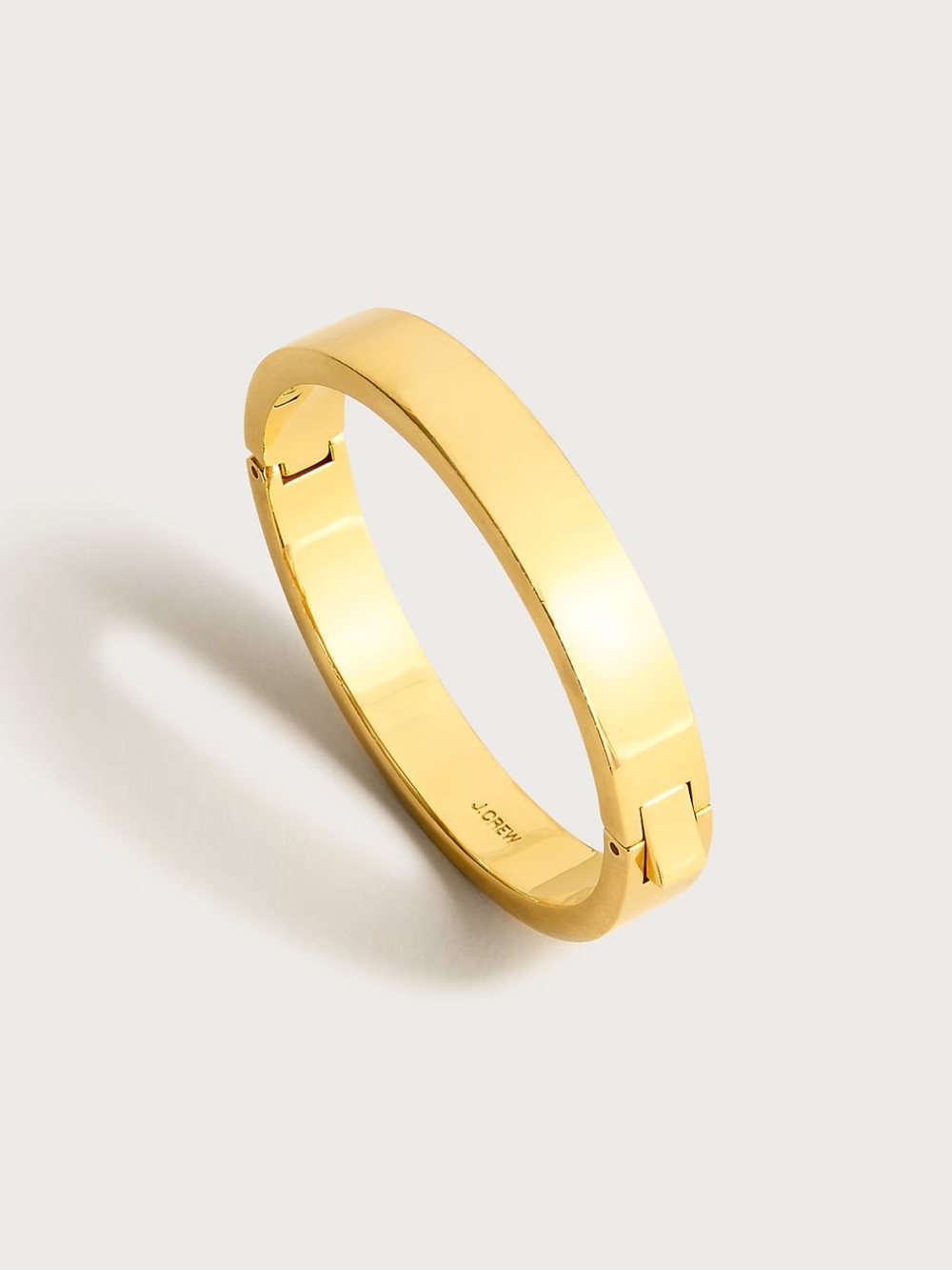 J. Crew Hinge bracelet gold tone